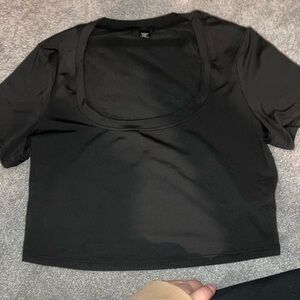 Black SHEIN 1xl crop top